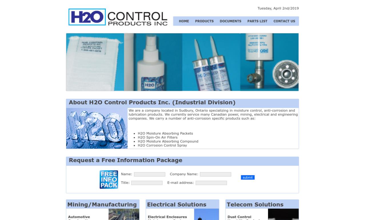 H2O Control Products, Inc.