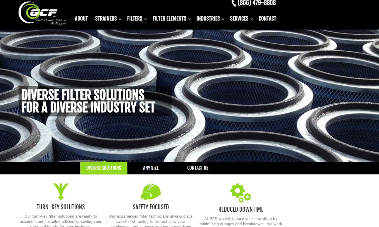 Gulf Coast Filters & Supply (GCF) Liquid Filters